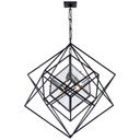 Foyer/Hall Lanterns Open Frame by Visual Comfort Signature ( 268 | KW 5021AI-CG Cubist ) 