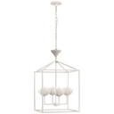 Foyer/Hall Lanterns Open Frame by Visual Comfort Signature ( 268 | JN 5302PW Alberto ) 