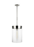 Pendants Glass Down by Visual Comfort Studio ( 454 | CP1011PN Garrett ) 