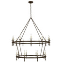 Large Chandeliers Candle by Visual Comfort Signature ( 268 | CHC 5825BZ Classic ) 
