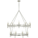 Large Chandeliers Candle by Visual Comfort Signature ( 268 | CHC 5825PN Classic ) 