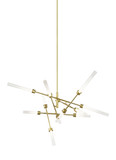 Large Chandeliers Starburst by Visual Comfort Modern ( 182 | 700LNG12ANB-LED930 Linger ) 