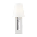 Sconces Single Candle by Visual Comfort Studio ( 454 | TV1001PN Beckham Classic ) 