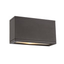 Exterior Ceiling Mount by W.A.C. Lighting ( 34 | WS-W2510-BZ Rubix ) 