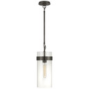 Mini Pendants Glass Down by Visual Comfort Signature ( 268 | S 5673BZ-CG Presidio ) 
