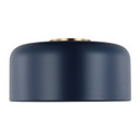 Flush Mounts Metal Shade by Visual Comfort Studio ( 454 | 7605401-127 Malone ) 