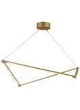 Pendants Open Frame by Visual Comfort Modern ( 182 | 700LSBLTG-LED930-277 Balto ) 