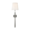 Sconces Single Candle by Visual Comfort Studio ( 454 | TW1021PN Capri ) 