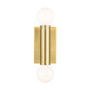 Sconces Double Glass by Visual Comfort Studio ( 454 | TW1042BBS Beckham Modern ) 