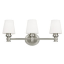 Bathroom Fixtures Three Lights by Visual Comfort Studio ( 454 | VS22103SN Xavierre ) 