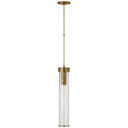 Mini Pendants Glass Down by Visual Comfort Signature ( 268 | KW 5118AB-CRG Liaison ) 
