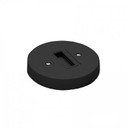 Track Parts by W.A.C. Lighting ( 34 | LMP-BK L Track ) 