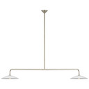 Linear/Island 2 Light Bar by Visual Comfort Signature ( 268 | AL 5035PN-WG Ponce ) 