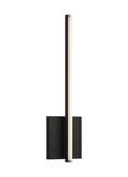Sconces Single Glass by Visual Comfort Modern ( 182 | 700WSKNWB-LED930 Kenway ) 