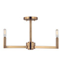 Semi-Flush Mts. Candle by Visual Comfort Studio ( 454 | 7764203-848 Fullton ) 