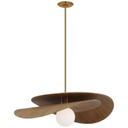 Pendants Glass Down by Visual Comfort Signature ( 268 | WS 5050HAB/NO-WG Mahalo ) 