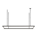 Linear/Island Open Frame by Visual Comfort Modern ( 182 | 700LSSTG50B-LED927 Stagger ) 