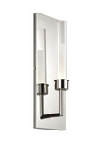 Sconces Single Glass by Visual Comfort Modern ( 182 | 700WSLNG1N-LED930 Linger ) 