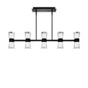 Linear/Island 4 Light + by W.A.C. Lighting ( 34 | PD-91536-30-BK Hourglass ) 