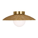 Flush Mounts Directional by Visual Comfort Studio ( 454 | KSF1091BBS Mari ) 