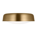 Flush Mounts Metal Shade by Visual Comfort Studio ( 454 | KSF1102BBS Draper ) 