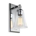 Sconces Single Glass by Visual Comfort Studio ( 454 | VS24701CH Monterro ) 
