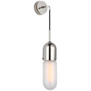 Sconces Single Glass by Visual Comfort Signature ( 268 | TOB 2645PN-FG Junio ) 