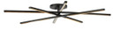 Semi-Flush Mts. Geometric/Linear by Visual Comfort Modern ( 182 | SLFM56627CCBZ Cityscape ) 