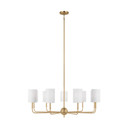 Mid. Chandeliers Candle by Visual Comfort Studio ( 454 | 3109309EN-848 Foxdale ) 