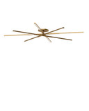Semi-Flush Mts. Geometric/Linear by Visual Comfort Modern ( 182 | SLFM56627CCHAB Cityscape ) 
