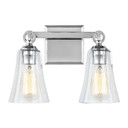 Bathroom Fixtures Two Lights by Visual Comfort Studio ( 454 | VS24702CH Monterro ) 