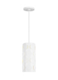 Mini Pendants Drum Shade by Visual Comfort Studio ( 454 | KSP1011MWT Dottie ) 