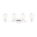 Bathroom Fixtures Four Lights by Visual Comfort Studio ( 454 | CV1034PN Alessa ) 