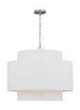 Mid. Chandeliers Drum Shade by Visual Comfort Studio ( 454 | KSP1043PN Sawyer ) 