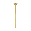 Mini Pendants Glass Down by Visual Comfort Modern ( 182 | 700TDEBL16NB-LED927 Ebell ) 