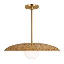 Pendants Glass Down by Visual Comfort Studio ( 454 | KSP1101BBS Mari ) 