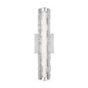 Sconces Single Glass by Visual Comfort Studio ( 454 | WB1876CH-L1 Cutler ) 