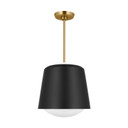 Pendants Metal Shade by Visual Comfort Studio ( 454 | KSP1141MBK Draper ) 