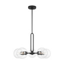 Mid. Chandeliers Glass Down by Visual Comfort Studio ( 454 | 3155705-112 Codyn ) 