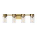 Bathroom Fixtures Four Lights by Visual Comfort Studio ( 454 | CW1004BBS Garrett ) 