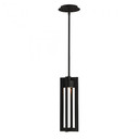 Mini Pendants Glass Down by W.A.C. Lighting ( 34 | PD-W48616-BK Chamber ) 