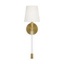 Sconces Single Candle by Visual Comfort Studio ( 454 | CW1081BBS Hanover ) 