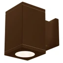 Exterior Sconces by W.A.C. Lighting ( 34 | DC-WD06-S840S-BZ Cube Arch ) 