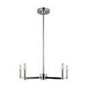 Mid. Chandeliers Candle by Visual Comfort Studio ( 454 | 3164205EN-05 Fullton ) 