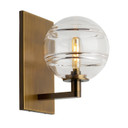 Sconces Single Glass by Visual Comfort Modern ( 182 | 700WSSDNCR Sedona ) 