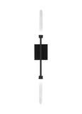 Sconces Double Glass by Visual Comfort Modern ( 182 | 700WSSPRB-LED927 Spur ) 