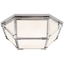 Flush Mounts Bowl Style by Visual Comfort Signature ( 268 | SK 4008PN-WG Morris ) 