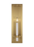 Sconces Single Candle by Visual Comfort Studio ( 454 | CW1241BBS Marston ) 
