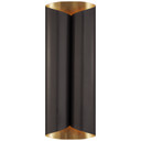 Sconces Metal by Visual Comfort Signature ( 268 | ARN 2037BZ/G Selfoss ) 