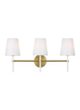 Bathroom Fixtures Three Lights by Visual Comfort Studio ( 454 | KSV1013BBSGW Monroe ) 